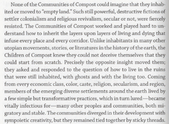 Donna J. Haraway, Staying with the trouble, Making Kin in the Chthulucene. Chapter Eight, The Camille Stories (2016)